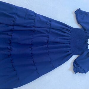 Hill House Blue Smocked Dress